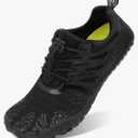 L-RUN Barefoot Water Shoes Women Mens Aqua Sock Athletic Hiking Water Sports Shoes for Swim Beach Pool Sand Diving Walking. Size(10.5)