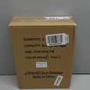 Deviled Egg Containers with Lid, 2 Pack Thick Clear Plastic Deviled Carrier with Handle Storage 48 Eggs, Stackable Egg Holder Portable Tray Platter for Fridge, Travel, Party-White