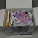 Mini Canvas and Easel Set with Watercolor Paint in Bulk Set of 12 - Kids Art Party Favors & Party Supplies - 4x4 Small Canvases for Painting with Easel - Water Colors Paint for Kids (Multicolor)