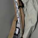 1 PCS Thicken Waterproof Moving Bag,Comforter Storage Bag Foldable Travel Duffle Bag,Space Saving Storage Bag for Closet Blankets Clothes (Khaki,73x50x27cm) (73x50x27cm, Khaki)