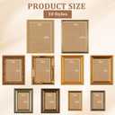 Kathfly 20 Pack Vintage Picture Frames for Wall Tabletop Display Ornate Vintage Picture Frames with 10x8 7x5 6x4 Inch Set, Antique Wall Art Decor for Gallery Bedroom Living Room