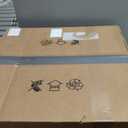 VOLISUN Caged Ceiling Fan with Light and Remote,19.7 inch Fandelier Ceiling Fan with Light Flush Mount, Farmhouse Bladeless Ceiling Fans with Lights for Kitchen,Bedroom (Black)