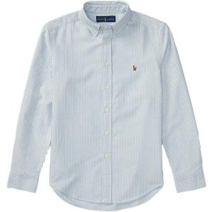 POLO RALPH LAUREN Boys' Cotton Oxford Sport Shirt (Large)