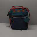 Baby Diaper Bags with Changing Station, Waterproof Diaper Bag Backpack for Moms Dads with USB Charging Port, Baby Shower Gifts, Large Capacity diaper backpack, Red-Green-Blue