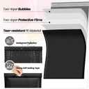Fuxury Bubble Mailers 19x24" 15 Pack Black Large Padded Envelopes, 19x24" 15PC