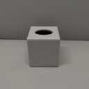 Sumnacon Tissue Box Cover Square Tissue Box Stylish PU Tissue Box Holder with Magnetic Bottom, Leather Cube Tissue Cover for Living Room Bathroom Bedroom Table Desk Home Office Car, Light Grey