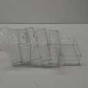 ClearSpace Plastic Pantry Organization and Storage Bins  Perfect for Kitchen/Fridge/ Refrigerator/Cabinet Organizers - 6 Pack (10"x6"x3")