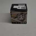 Cat Transparent Muzzle with Breathable Hood, Adjustable Kitten Astronaut Helmet Prevent from pet Biting Chewing Grooming Hoqqf, Ball Mask for Aggressive Cat(M)