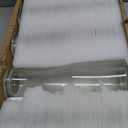 NETANY Set of 4 Glass Carafe with Lid, 1 Liter Beverage Serveware Carafe, Clear Glass Pitcher for Mimosa Bar, Brunch, Cold Water, Juice, Milk, Iced Tea, Lemonade