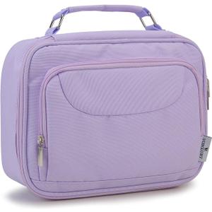 Large Pen Pencil Case,VONXURY High Capacity Art Colored Pencil Pouch Portable Stationery Organizer With 2 Detachable Layers 54 Slots Multiple Zipper Pockets for School Office College (Light Purple)