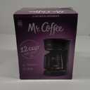 Mr. Coffee 12-Cup Programmable Coffeemaker, Brew Now or Later