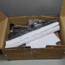 Tohomeor Narrow Dresser Tall Skinny Storage Tower Vertical Slim Chest of Drawers with Charging Station Small Nightstand Side Table for Bedroom, Bathroom, Small Spaces (Rustic Brown, 3 Drawers) (18.9"D x 9.8"W x 28.4"H (3 Drawers))