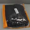 Multifunctional Travel Packing Systems Separate Storage Pouches Garment Packing Bags For Garments Footwear Cosmetics Waterpro (Black)