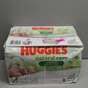 Huggies Natural Care Sensitive Baby Wipes, Unscented, Hypoallergenic, 99% Purified Water, 12 Flip-Top Packs (768 Wipes Total), Packaging May Vary, 06/2027