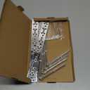 OFFO Bird Spikes with Stainless Steel Base, Durable Bird Spikes Arrow Pigeon Spikes Fence Kit for Keeping Small Bird, Crows and Woodpeckers Away, Covers 3.4 Feet(1.04m)