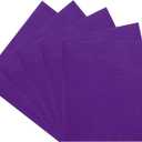 150 Pcs Purple Cocktail Napkins - Double-Ply 6.5x6.5 Inch Disposable Paper Napkins, Lunch and Dinner, Easter, Christmas, Weddings, Parties | Purple Bulk Holiday Decorative Napkins
