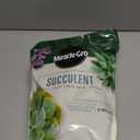 Miracle-Gro Succulent Potting Mix, For Indoor Succulents, Aloe Vera and More, Made with Miracle-Gro Plant Food, 4 qt (1 Pack)