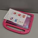 Kids Case for Samsung Galaxy Tab A7 Lite 8.7" Tablet, Built-in Screen Protector, Shockproof Handle Stand Protective Case for Samsung Galaxy Tab A7 8.7 inch 2021(SM-T220 / T225 / T227), Pink