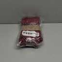 Rosa Mystica Cloth Napkins 18x18 Inches, 85% Cotton 15% Linen Dinner Napkins with Hemmed Edges, Washable Napkins Ideal for Parties, Weddings and Dinners (Maroon, Pack of 12)