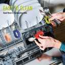 Toddler Utensils Baby Utensils Toddler Forks and Spoons Baby Forks and Spoons Set Kids Stainless Steel Silverware Set Children Safe Forks and Spoons self feedig-Dishwasher Safe(Red+Blue)