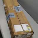 ARIFARO Fence Post Anchor Ground Spike Heavy Duty Metal Powder Coated Fence Stakes Post, 4x4 inch(3.5 x3.5 inch Inner) Pack of 4 (Brown, 36 inch)