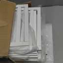 Under Bed Storage Containers With Wheels - 2 Pcs Bamboo Wood Rolling Underbed Shoe Storage Bins With Dust Bags for Clothes Blankets, Duvet Covers Snacks Toys (White)