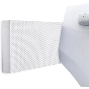 Elsjoy 6 Pack White Garage Wall Protectors, Garage Corner Edge Bumper Wall Foam Padding for Car Doors, Self Adhesive EVA Foam Pad for Parking Vehicle