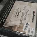 Mueller Ultratemp King Size Sheets Set, Super Soft 1800, 6 Piece, Deep Pocket up to 16" Bed Sheets, Transfers Heat, Breathes Better, Hypoallergenic, Wrinkle, Dark Grey