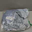 Bedsure Duvet Cover Queen Size - Gingham Reversible Buffalo Plaid Duvet Cover Set with Zipper Closure, 3 Pieces Blue Bedding Set with 8 Corner Ties and 2 Pillow Shams 20"x26" (00 - Blue (No Comforter))