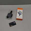 GUSGU 100W Retractable Car Charger, 4-in-1 Fast Car Phone Charger Featuring a 2.6ft Retractable Cord, with Lightning and USB-C Cable Car Charger Adapters, Compatible All Other Phone Models (Silver)