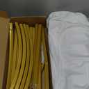 Wokceer 7.2 FT Wedding Arch Backdrop Stand and White Arch Cover, Metal Arch Stand with Arch Stand Cover for Birthday Party Wedding Ceremony Bridal Baby Shower Event Decor