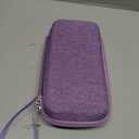 suzamed Insulin Cooler Travel Case,EVA Insulation Travel Medicine Kit with 2 Ice Packs for Diabetes Care,Insulin Pen and Other Diabetic Supplies (Purple)