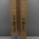 Crystal Black Gold Bathroom Vanity Light, 4-Lights Bathroom Lighting Fixtures Over Mirror Modern Crystal Wall Lighting with Square Shade