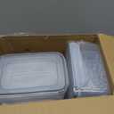 40 PCS Food Storage Containers with Lids Airtight (20 Lids &20 Containers) - Leakproof Meal-Prep Containers for Kitchen Storage Reusable Plastic Microwave/Dishwasher Safe with Labels & Pen