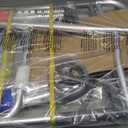 Drive Medical Deluxe Two Button Folding Walker with 5" Wheels