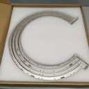 WE11M10001 Dryer Heating Element Replacement OEM Parts Compatible with Most GE Dryer Laundry MICA Heater Replace 17380082, WE11M10001 ETC.