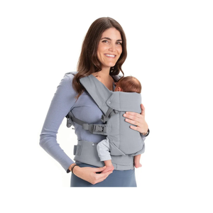 Beco Baby Carrier Gemini Newborn to Toddler-Front, Back and Hip Seat Carrier,Baby Carrier Backpack & Baby Front Carrier with Adjustable Seat,Ergonomic Baby Holder 7-35lbs (Grey)