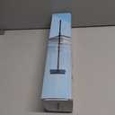 Professional 2-in-1 Window Squeegee Cleaner Tool with 62" Extension Pole, Rotatable Bendable Head & Scrubber, Car Glass Cleaning Kit for Windows, Shower, Gas Station - 1 Blade 2 Scrubber