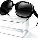 miyya Bug Eye Oversized Polarized Sunglasses Womens, Trendy Retro Sun Glasses for Women 2025, Oversized UV Protection Shades