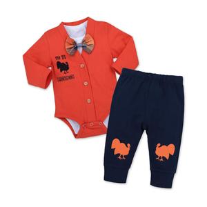 Baby Boys Thanksgiving Outfit My First