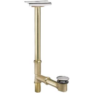 American Standard 1599.205.002 Deep Soak Max Drain with Unique Top-Mount Overflow, Allows 3-Inch Deeper Water Level, Polished Chrome