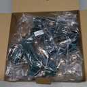 SUNSGNE 25Ft Round Christmas Lights Outdoor, G40 Globe String Lights with 27 LED Clear Lights(2 Spare), Green Wire String Lights for Yard Patio Porch Tent Pergola Backyard Christmas Decorations (Warm White-Green)