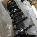 KAX Rear Struts for Toyota 2007 2008 2009 2010 2011 Camry, 2008 2009 2010 2011 2012 Avalon Rear Shocks Quick Complete Struts Assembly with Coil Spring Set of 2, Replace 172309 172310 (4SAA0090)