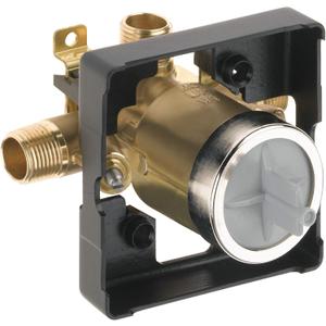 Delta Faucet R10000-UNWSHF MultiChoice Universal Shower Valve Body for Shower Faucet Trim Kits (with Screwdriver Stops)