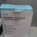 Tastyle Mini Hot and Iced Coffee Maker Single Serve, for K Cup and Ground, 6 to 14 Oz Brew Sizes, with Recipe Book, for Home, Travel, RV, Office and Dorm, Classic Black (2.0 Version)