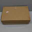 LAUCHUH 3 Tier Serving Tray, Porcelain Serving Platter Tier Serving Stand with Collapsible Sturdier Rack, Serving Trays and Platters Dessert Party Display Set for Mother's Day, Gold, 12 Inch