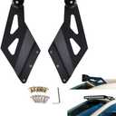 Lightronic Upper Windshield Mount Bracket 50 Led Light Bar Roof Mounting Brackets fits Dodge RAM 1500 2500 3500