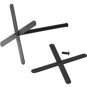 Tabletop Freestanding RackSmall Metallic Black Countertop Bottle Holder for Champagne StorageSingle Bin Organization fit Seamlessly into Your Kitchen and Home Decor(4pcs,Black)