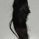 Amznlady 200% Density V Part Wig Human Hair Straight Human Hair Glueless Wigs with Drawstring Upgrade U Part Human Hair Wig for Women No Leave Out No Sew In Natural Color 20 Inch