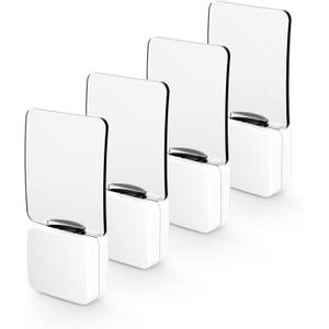 oviitech Superior Night Light with Dusk to Dawn Light Sensor at Bottom, Light in Warm White for Hallway, Bedroom, Living Room, Bathroom and Other Scenes, UL Certified, White, 4 Pack